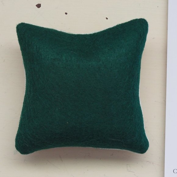 Handmade Bluebird Cross-Stitch Pincushion - Picture 4 of 9